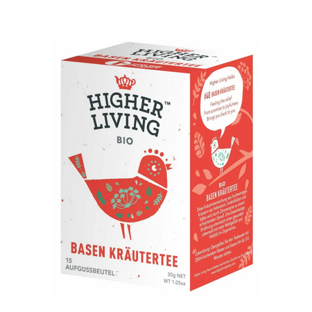 Ceai Bio alcalin de plante, 15 plicuri, Higher Living