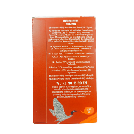 Ceai Bio de rooibos si caramel, 20 plicuri, Higher Living 749849