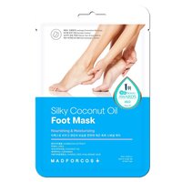 Masca hranitoare pentru picioare Silky Coconut Oil Milky Moisture, 1 pereche, Madforcos