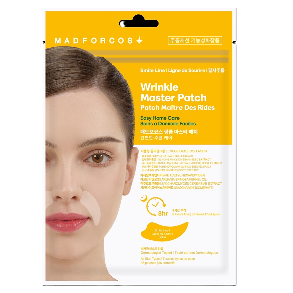 Plasturi pentru ridurile de zambet Wrinkle Master, 36 bucati, Madforcos