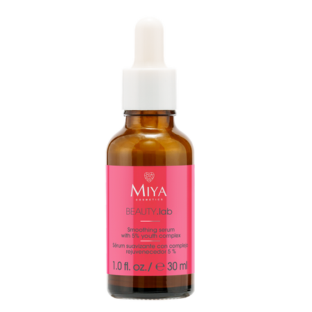Ser de fata pentru netezire cu 5% youth complex, Beauty.lab, 30 ml, Miya