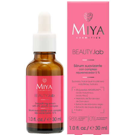 Ser de fata pentru netezire cu 5% youth complex, Beauty.lab, 30 ml, Miya 749976