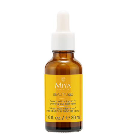 Ser de fata pentru uniformizarea tenului cu vitamina C, Beauty.lab, 30 ml, Miya