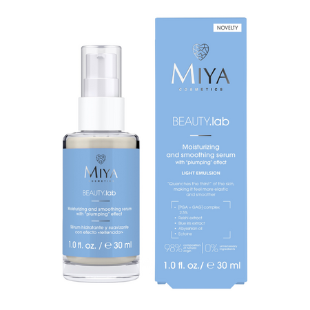 Ser de fata pentru hidratare si netezire, Beauty.lab, 30 ml, Miya