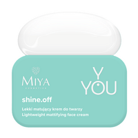 Crema-gel de fata hidratanta lejera cu efect matifiant, shine.off Y.You, 50 ml, Miya