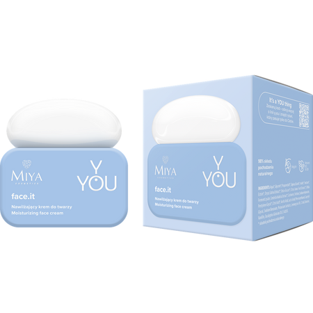 Crema de fata hidratanta, face.it, Y.You, 50 ml, Miya 750022