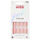 Unghii false Short Squoval Midnight Snac Gel Fantasy Color, 28 bucati, Kiss 750072
