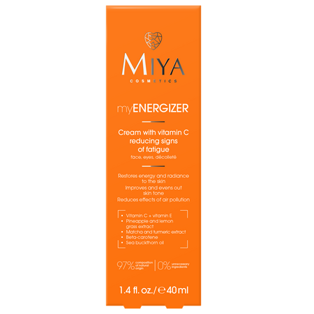 Crema energizanta cu vitamina C, myEnergizer, 40 ml, Miya 750213