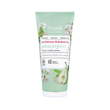 Sampon hidratant pentru par uscat Moisture & Balance, 200 ml, Niyok