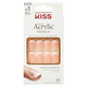 Unghii false Bonjour Salon Acrylic French, 28 bucati, Kiss 750257