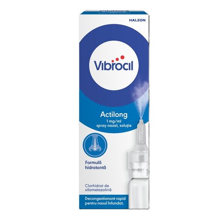 Vibrocil Actilong spray nazal, 1 mg/ml, 10 ml, Haleon