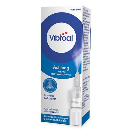 Vibrocil Actilong spray nazal, 1 mg/ml, 10 ml, Haleon 750284