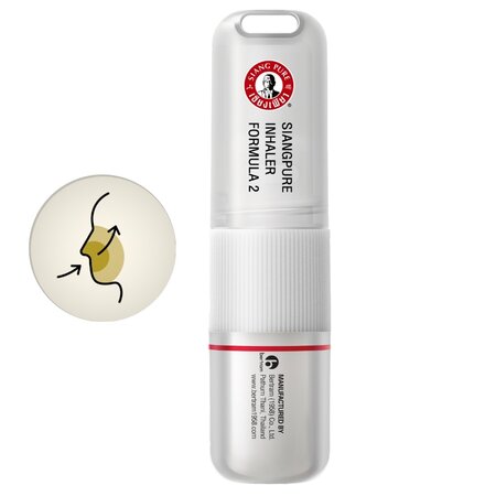 Creion nazal aroma-inhalator 2 in 1, Eucalipt si menta, Siang Pure,, 2 ml, Bertram