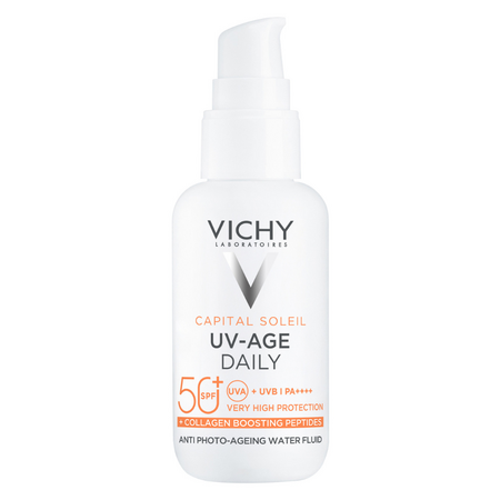 Fluid cu protectie solara SPF 50+ pentru fata Capital Soleil, 40 ml, Vichy