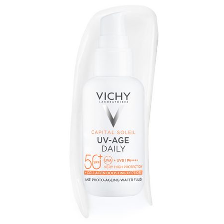 Fluid apos anti-fotoimbatranire cu protectie solara SPF 50+ Capital Soleil UV Age Daily, 40 ml, Vichy 739716