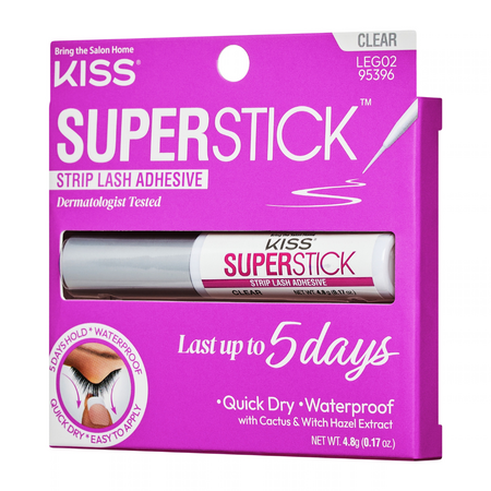 Adeziv pentru gene false Clear Superstick, 4.8 g, Kiss 750375