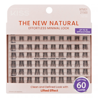Kit gene false Trio Multi The New Natural, 60 bucati, Kiss