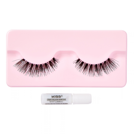 Gene false Gorgeous Natural, 1 pereche, Kiss 750401