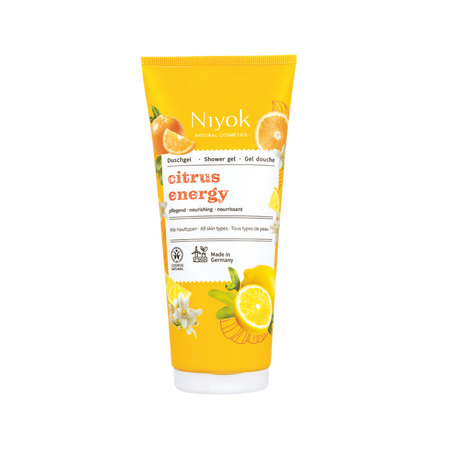 Gel de dus energizant Citrus Energy, 200 ml, Niyok