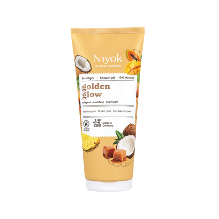 Gel de dus Golden Glow, 200 ml, Niyok