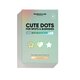 Plasturi pentru cosuri cu forme jucause si acid salicylic Cute Dots, Pimple Patches, 48 bucati, Breakout+Aid 750453