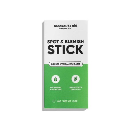 Stick pentru cosuri si imperfectiuni Blemish & Spot Stick, 40 g, Breakout+Aid
