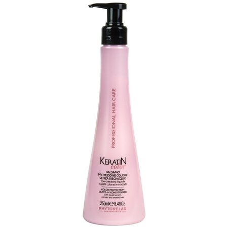 Balsam leave-in pentru protectia parului vopsit Keratin Color, 250 ml, Phytorelax