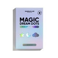 Plasturi pentru cosuri cu cica si pantenol Magic Dream Dots, Pimple Patches, 48 bucati, Breakout+Aid