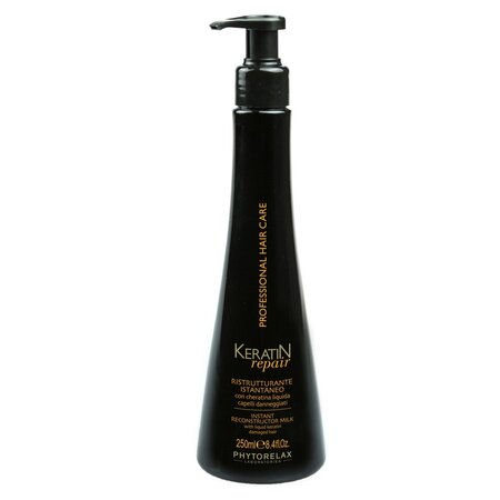 Lapte leave-in pentru par deteriorat Keratin Repair, 150 ml, Phytorelax