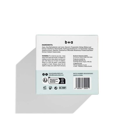 Mini masti si dischete tonice, Rescue Toner Pads&Mini Masks, 100 bucati, Breakout+Aid 750558