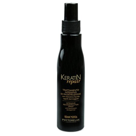 Spray tratament leave in pentru par deteriorat sau tratat chimic Keratin Repair, 180 ml, Phytorelax