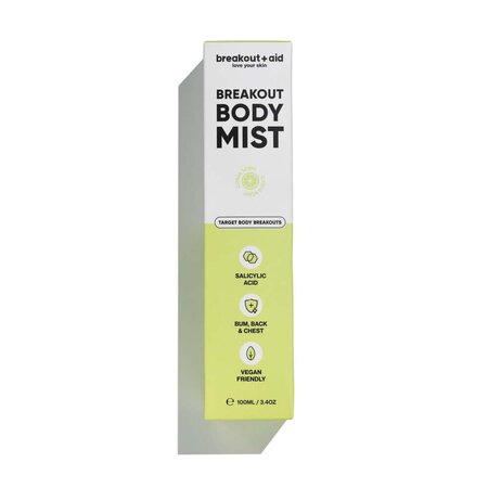Spray de corp anti-imperfectiuni Mist Body Care, 100 ml, Breakout+Aid