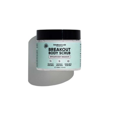 Scrub de corp anti-imperfectiuni Body Scrub, 150 ml, Breakout+Aid 750595