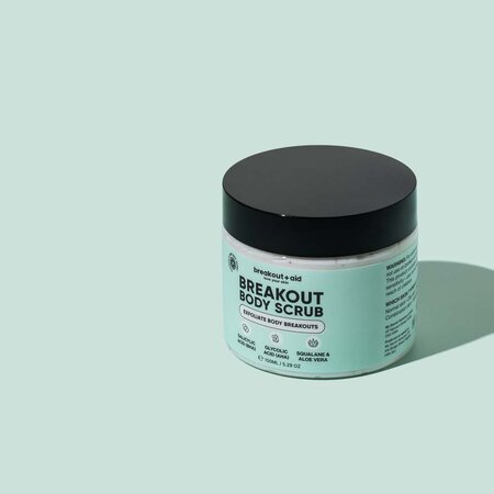 Scrub de corp anti-imperfectiuni Body Scrub, 150 ml, Breakout+Aid 750597