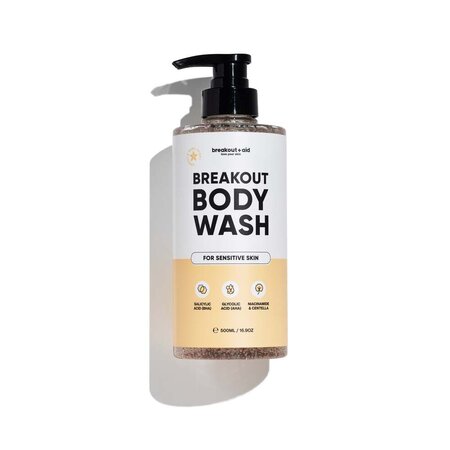 Gel de dus anti-imperfectiuni Body Wash, 500 ml, Breakout+Aid 750603