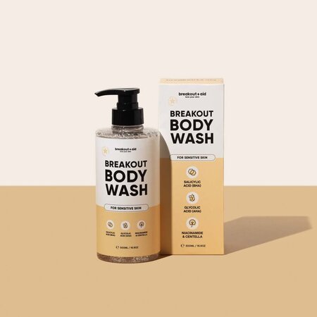 Gel de dus anti-imperfectiuni Body Wash, 500 ml, Breakout+Aid 750606