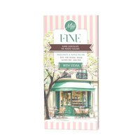 Ciocolata neagra cu alune si mere, 63% Cacao , vegana, fara zahar, 80 g, Milete