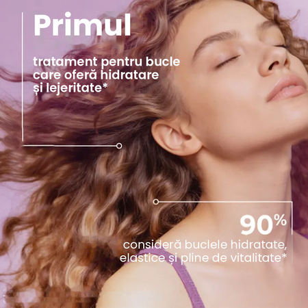 Crema lejera hidratanta pentru par ondulat spre cret Coco Curl Light, 200 ml, Energie Fruit 750681