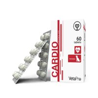 Supliment nutritional pentru caini Cardio All Breeds, 60 tablete, Vetapro
