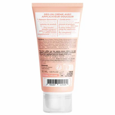 Deodorant crema pentru ingrijire cu parfum Monoi, 50 ml, Energie Fruit 750706