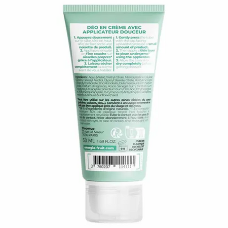 Deodorant crema pentru ingrijire cu parfum flori albe, 50 ml, Energie Fruit 750714