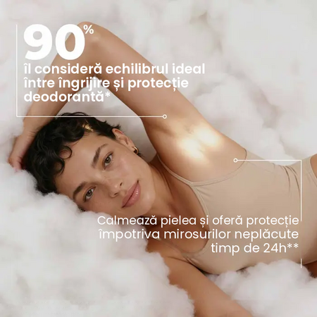 Deodorant crema pentru ingrijire cu parfum flori albe, 50 ml, Energie Fruit 750716