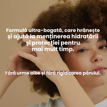 Lapte de coafare fara clatire pentru par cret spre afro Cacao Curl Milk, 200 ml, Energie Fruit 750732