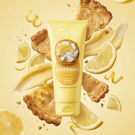 Lotiune regeneratoare de corp Lemon Pie, Gourmand, 200 ml, Bielenda 750804
