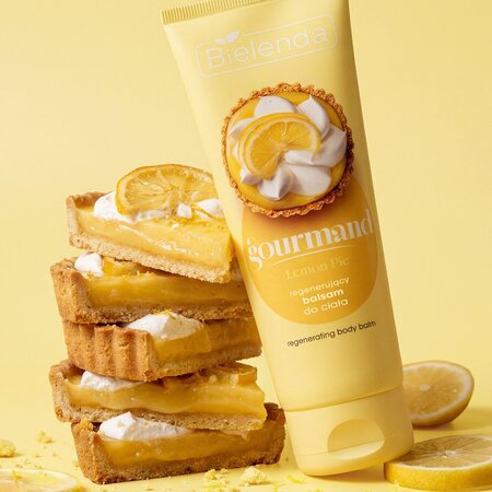 Lotiune regeneratoare de corp Lemon Pie, Gourmand, 200 ml, Bielenda 750805