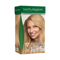 Vopsea de par naturala fara amoniac Nuanta 10.3 Beige Golden Blonde, 115 ml, Naturigin