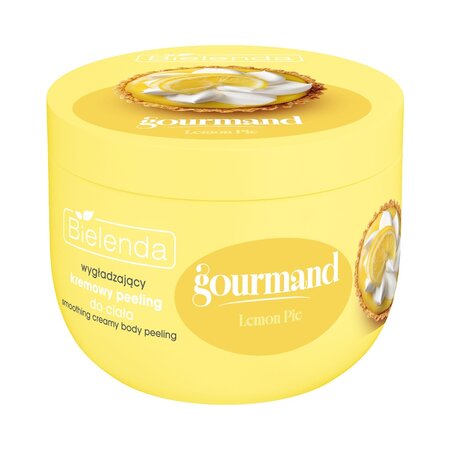 Exfoliant cremos de corp Lemon Pie, Gourmand, 250 g, Bielenda