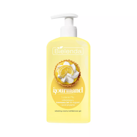 Gel de dus racoritor Lemon Pie Gourmand, 300 ml, Bielenda