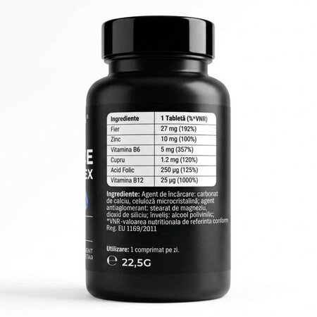 Advance Iron Complex Life+, 30 comprimate vegetale, Doza de Sanatate 750961