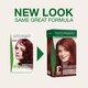 Vopsea de par naturala fara amoniac 7.55 Medium Blonde Deep Red, 115 ml, Naturigin 624907